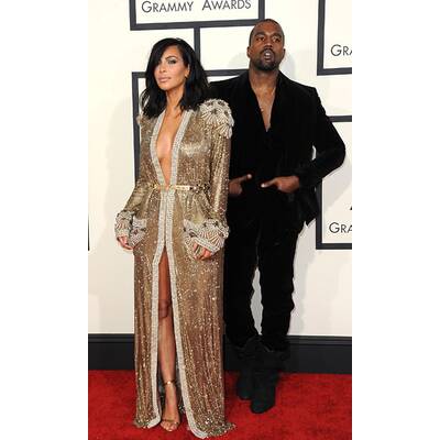 Kim Kardashian & Kanye West: Turtel-Auftritt