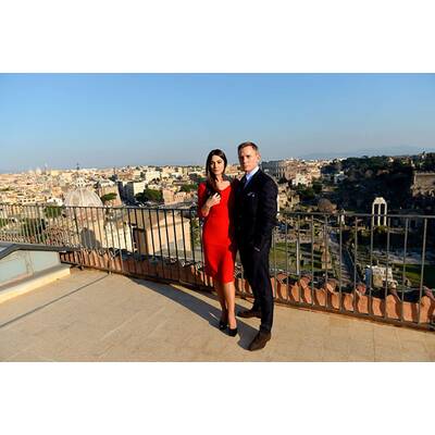 Daniel Craig & Monica Bellucci in Rom