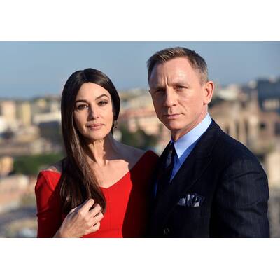 Daniel Craig & Monica Bellucci in Rom