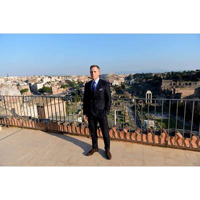 Daniel Craig & Monica Bellucci in Rom