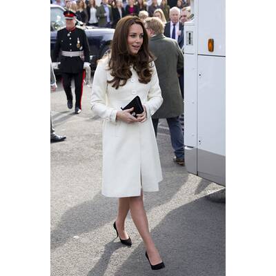 Herzogin Kate besucht das 