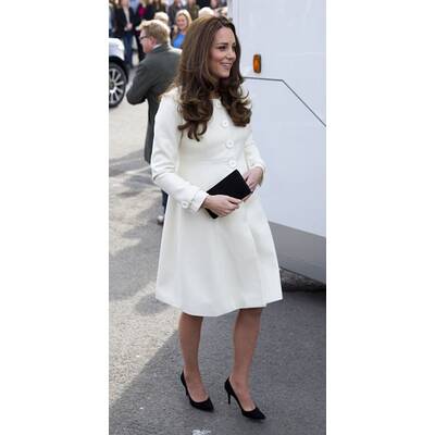 Herzogin Kate besucht das 