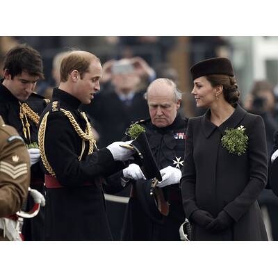 Herzogin Kate & Prinz William bei St. Patrick's Day-Parade