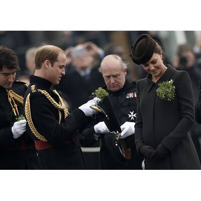 Herzogin Kate & Prinz William bei St. Patrick's Day-Parade