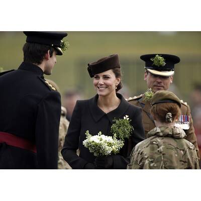 Herzogin Kate & Prinz William bei St. Patrick's Day-Parade