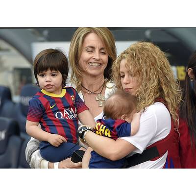 Shakira: Ausflug zum Fußball-Match mit Milan & Baby Sasha