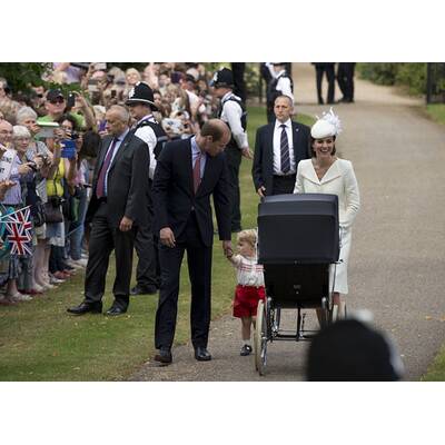 Prinzessin Charlottes Taufe: Alle Bilder