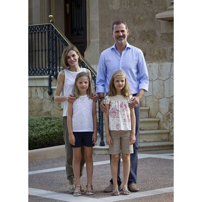 Königin Letizia & Familie schicken Sommergrüße aus Mallorca