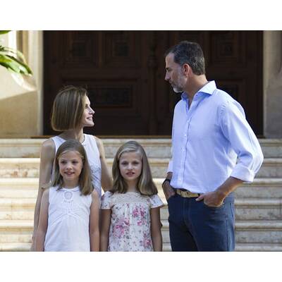 Königin Letizia & Familie schicken Sommergrüße aus Mallorca