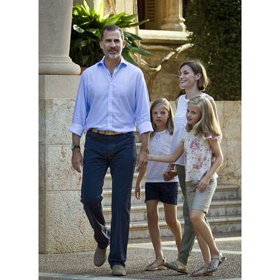 Königin Letizia & Familie schicken Sommergrüße aus Mallorca