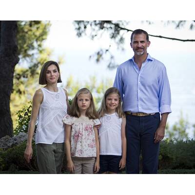 Königin Letizia & Familie schicken Sommergrüße aus Mallorca