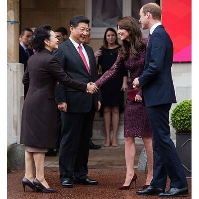 Herzogin Kate strahlt an Williams Seite