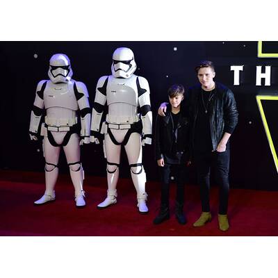 Brooklyn & Romeo Beckham bei 