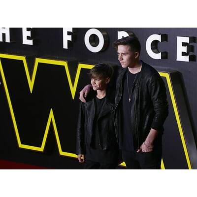 Brooklyn & Romeo Beckham bei 
