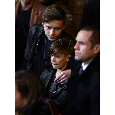 Brooklyn & Romeo Beckham bei 