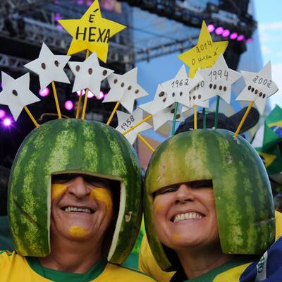 Die schrägsten Fan-Outfits der WM
