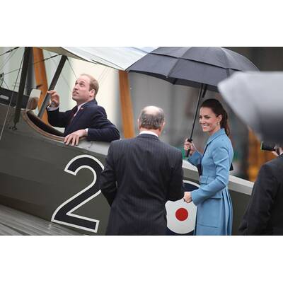 Herzogin Kate & Prinz William in Neuseeland begrüßt