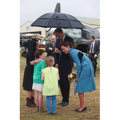 Herzogin Kate, Prinz William & Baby George: Abschied von Australien