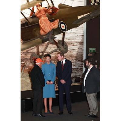 Herzogin Kate & Prinz William in Neuseeland begrüßt