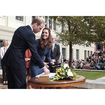 Herzogin Kate, Prinz William & Baby George: Abschied von Australien