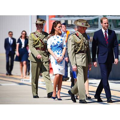 Herzogin Kate & Prinz William in Brisbane