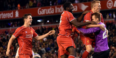 Liverpool gewinnt historischen Elferkrimi