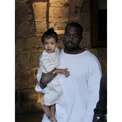 Kim Kardashian lässt Nori in Jerusalem taufen