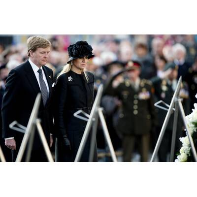 Willem & Maxima beim Totengedenktag