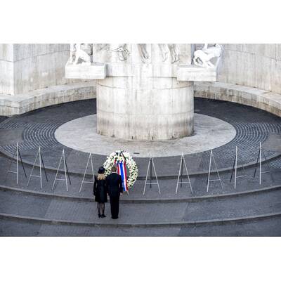 Willem & Maxima beim Totengedenktag