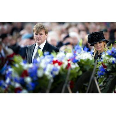 Willem & Maxima beim Totengedenktag
