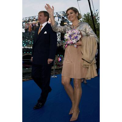 Königin Máxima: Fleißig bei der Arbeit