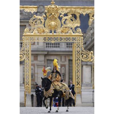 Kim Kardashians Ankunft in Versailles zum Auftakt der Hochzeit