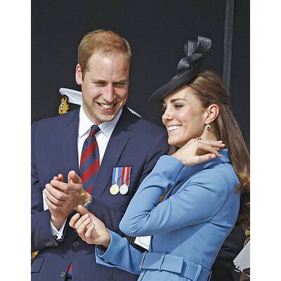 Kate & William treffen Veteranen am D-Day