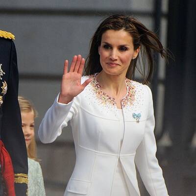 Königin Letizia beim Thronwechsel in Spanien