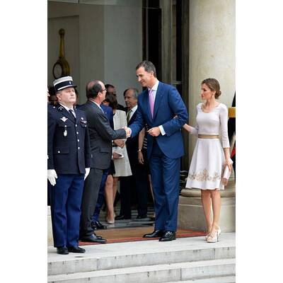 Königin Letizia & König Felipe in Paris