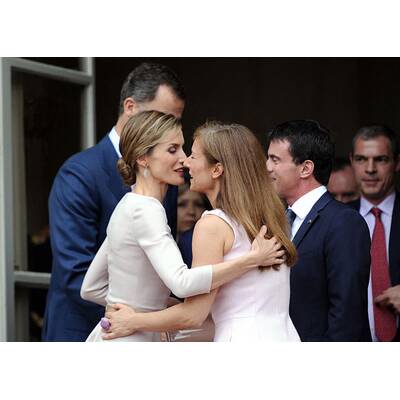 Königin Letizia & König Felipe in Paris