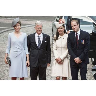 Herzogin Kate & Prinz William: Gedenkfeier in Belgien