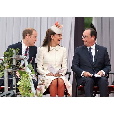 Herzogin Kate & Prinz William: Gedenkfeier in Belgien