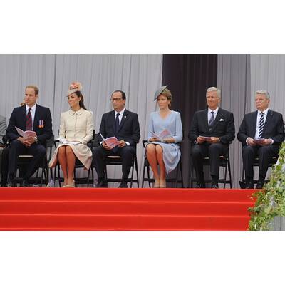 Herzogin Kate & Prinz William: Gedenkfeier in Belgien