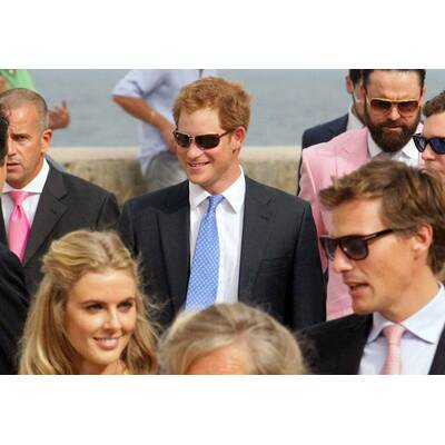 Pippa Middleton & Prinz Harry bei italienischer Hochzeit