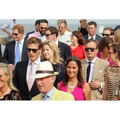 Pippa Middleton & Prinz Harry bei italienischer Hochzeit