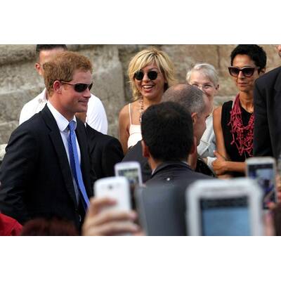 Pippa Middleton & Prinz Harry bei italienischer Hochzeit