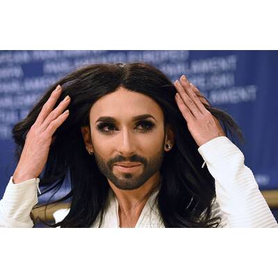 Conchita Wurst: Pressekonferenz im EU-Parlament