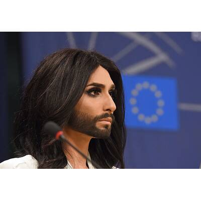 Conchita Wurst: Pressekonferenz im EU-Parlament
