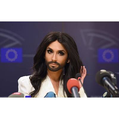 Conchita Wurst: Pressekonferenz im EU-Parlament