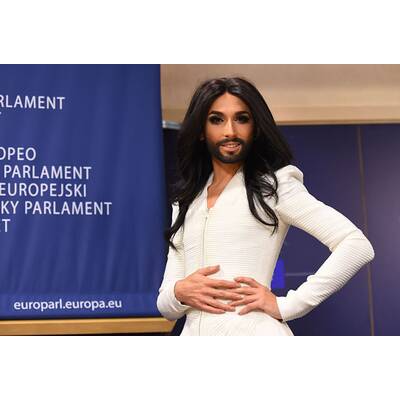 Conchita Wurst: Pressekonferenz im EU-Parlament