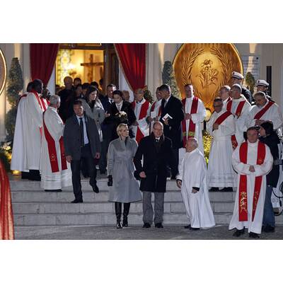 Charlène und Albert in love