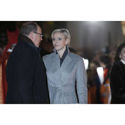 Charlène und Albert in love