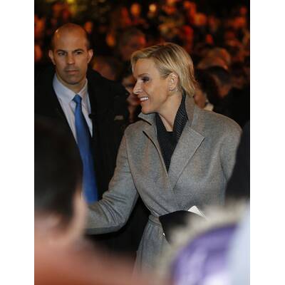 Charlène und Albert in love