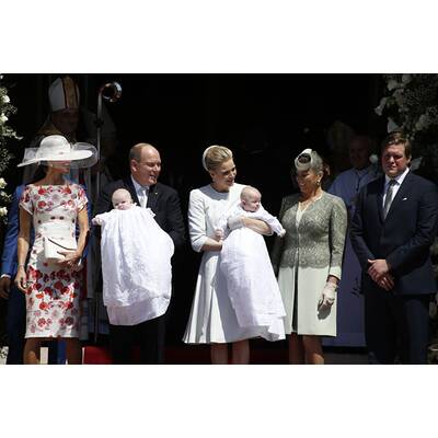 Zwillings-Taufe in Monaco